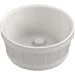 LEGO White Barrel 4.5 x 4.5 with Axle Hole (64951)