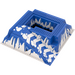 LEGO Weiß Grundplatte 32 x 32 - Odyssey Station mit Ice Muster, Ramp und Pit
