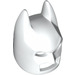 LEGO Weiß Batman Cowl Maske mit eckigen Ohren (10113 / 28766)