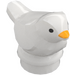 LEGO White Bird with Bright Light Orange Beak (48831 / 100043)