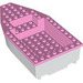 LEGO Weiß Boat 8 x 16 x 3 mit Pink oben (28925)
