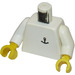 LEGO White Boat Worker Torso (973)