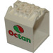 LEGO Wit Doos 4 x 4 x 4 met Octan logo (30639)
