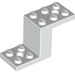 LEGO White Bracket 2 x 5 x 2.3 and Inside Stud Holder (28964 / 76766)