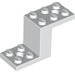LEGO Weiß Halterung 2 x 5 x 2.3 ohne Innenbolzenhalter (6087)