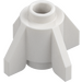 LEGO White Brick 1 x 1 Round with Fins (4588 / 52394)