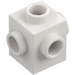 LEGO White Brick 1 x 1 with Studs on Four Sides (4733)