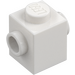 LEGO White Brick 1 x 1 with Studs on Two Opposite Sides (47905)