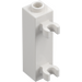 LEGO Bianco Mattoncino 1 x 1 x 3 con Verticale Clips (Perno vuoto) (42944 / 60583)