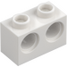 LEGO Bianco Mattoncino 1 x 2 con 2 Fori (32000)