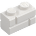 LEGO Бяло Тухла 1 x 2 с Embossed Bricks (98283)