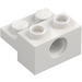 LEGO White Brick 1 x 2 with Hole and 1 x 2 Plate (73109)