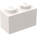 LEGO Blanco Ladrillo 1 x 2 sin tubo inferior (3065 / 35743)