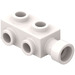 LEGO White Brick 1 x 2 x 0.7 with Studs on Sides (4595)