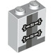 LEGO Weiß Backstein 1 x 2 x 2 mit Clasps mit Innenbolzenhalter (3245 / 37190)