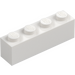 LEGO Blanc Brique 1 x 4 (3010 / 6146)