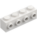 LEGO White Brick 1 x 4 with 4 Studs on One Side (30414)