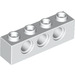 LEGO blanc Brique 1 x 4 avec des trous (3701)