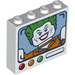 LEGO blanc Brique 1 x 4 x 3 avec Joker sur Monitor Screen (49311 / 54976)