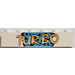 LEGO White Brick 1 x 6 with Turbo (3009)