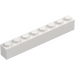 LEGO White Brick 1 x 8 (3008)