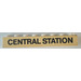 LEGO Wit Steen 1 x 8 met &quot;CENTRAL STATION&quot; Sticker (3008)