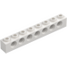 LEGO Blanc Brique 1 x 8 avec des trous (3702)