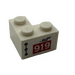 LEGO White Brick 2 x 2 Corner with &#039;WEC&#039; and &#039;919&#039; (Model Left) Sticker (2357)