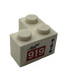 LEGO Wit Steen 2 x 2 Hoek met &#039;WEC&#039; en &#039;919&#039; (Model Rechts) Sticker (2357)