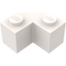 LEGO White Brick 2 x 2 Facet (87620)