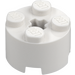 LEGO Blanco Ladrillo 2 x 2 Circular (3941 / 6143)