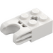 LEGO White Brick 2 x 2 with Ball Joint Socket (67696)