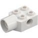 LEGO White Brick 2 x 2 with Hole and Rotation Joint Socket (48169 / 48370)