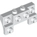 LEGO blanc Brique 2 x 4 x 0.7 avec De Affronter Goujons et arches latérales minces (14520)