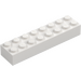 LEGO White Brick 2 x 8 (3007 / 93888)