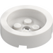 LEGO Blanco Ladrillo 4 x 4 Circular con Recessed Centro (68325)