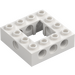 LEGO White Brick 4 x 4 with Open Center 2 x 2 (32324)