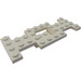 LEGO White Car Base 4 x 10 x 0.67 with 2 x 2 Open Center (4212)
