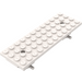 LEGO White Car Base 4 x 12 x 1.33 (30278 / 76058)