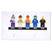 LEGO White Cardboard Minifigure Gallery