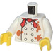 LEGO hvid Chef Minifig Torso med Brun Spots (973)