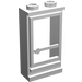 LEGO White Classic Door 1 x 2 x 3 Right (for Slotted Bricks)