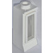 LEGO White Classic Window 1 x 1 x 2 with Removable Glass