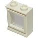 LEGO Blanco Classic Ventana 1 x 2 x 2 con vidrio fijo (73594)