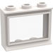 LEGO White Classic Window 1 x 3 x 2 with Fixed Glass and Short Sill