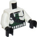 LEGO Hvit Clone Commander Gree Star Wars Overkropp (973 / 76382)