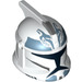 LEGO White Clone Trooper Helmet with Holes with Wolfpack Clone Trooper Patten (96894 / 96896)