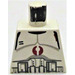 LEGO White Clone Trooper with Dark Red Emblems Torso without Arms (973)