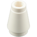 LEGO White Cone 1 x 1 with Top Groove (59900)