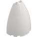 LEGO White Cone 3 x 6 x 6 Half Wall (18909 / 35155)